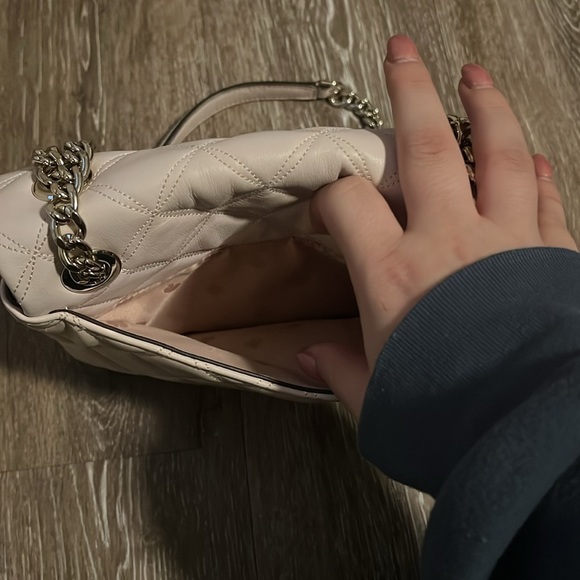 Kate Spade Pink Quilted Chain Adjustable Shoulder Bag - Picture 5 of 9